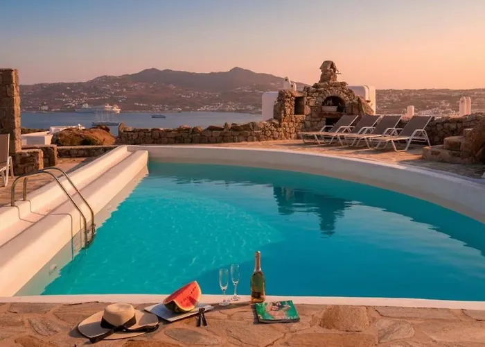 Chic In Kanalia W Panoramic Ocean Views Ferienhaus *