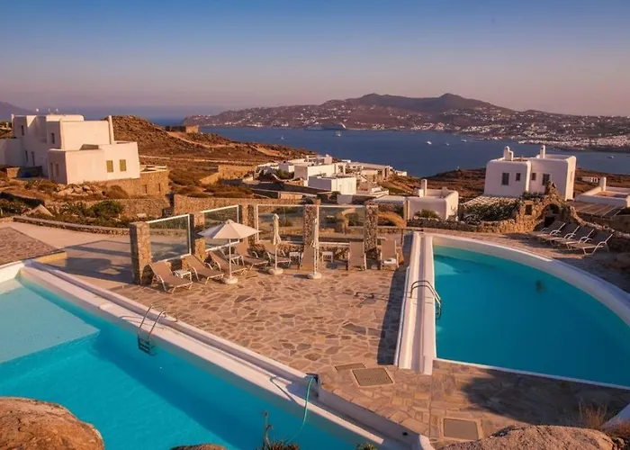 Chic In Kanalia W Panoramic Ocean Views Ornos (Mykonos)