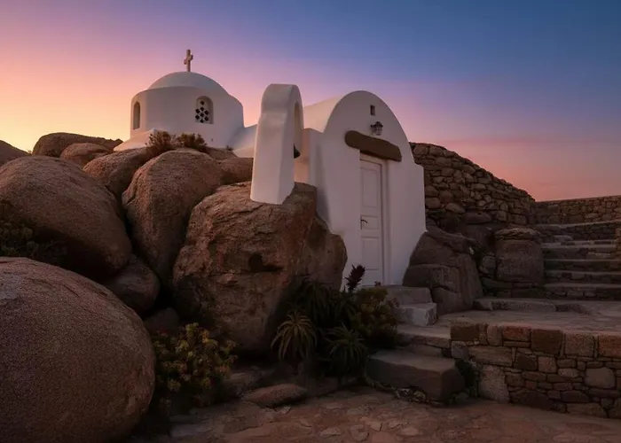 Chic In Kanalia W Panoramic Ocean Views Casa vacanze Ornos (Mykonos)